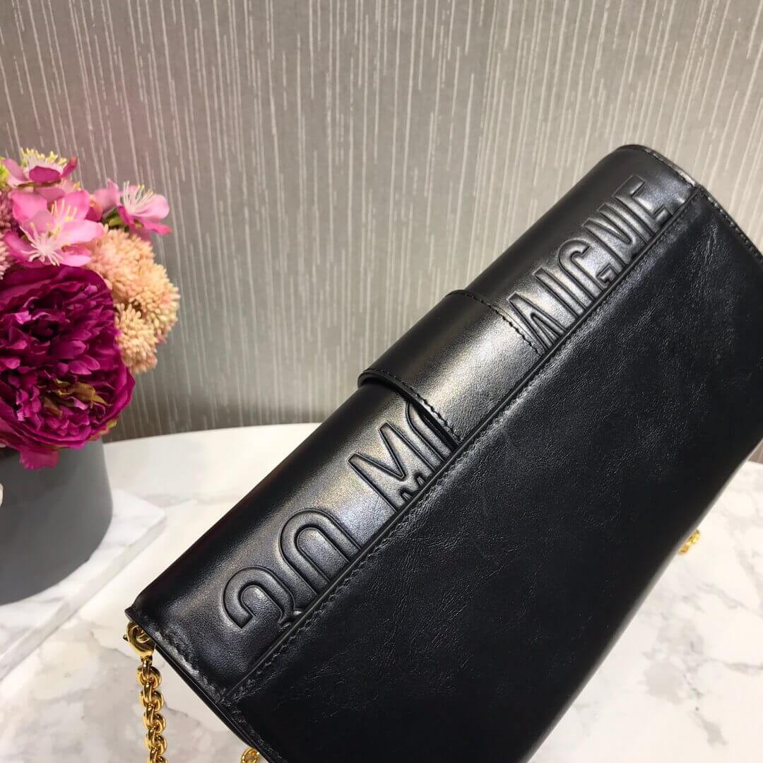 Christian Dior 30 Montaigne Calfskin Clutch Chain Bag M9206