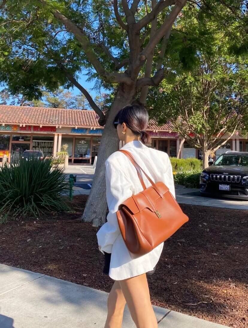 Celine Large Soft 16 Bag In Smooth Calfskin 194043