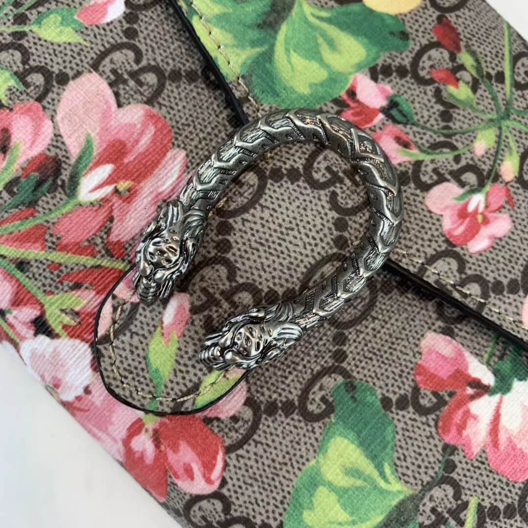 Gucci Dionysus Blooms Print Mini Chain Bag 401231