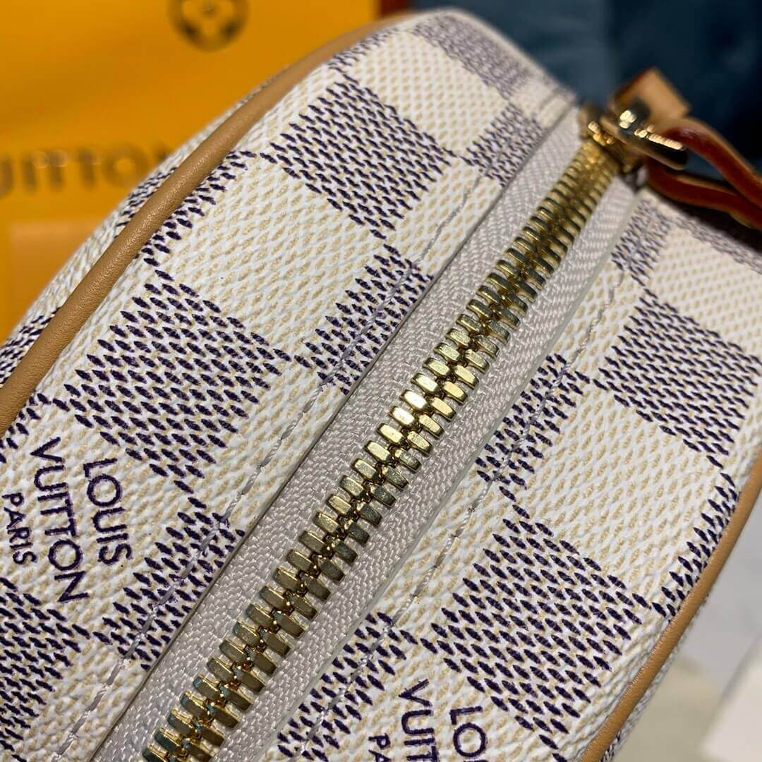 Louis Vuitton Damier Azur Boite Chapeau Souple PM N40333