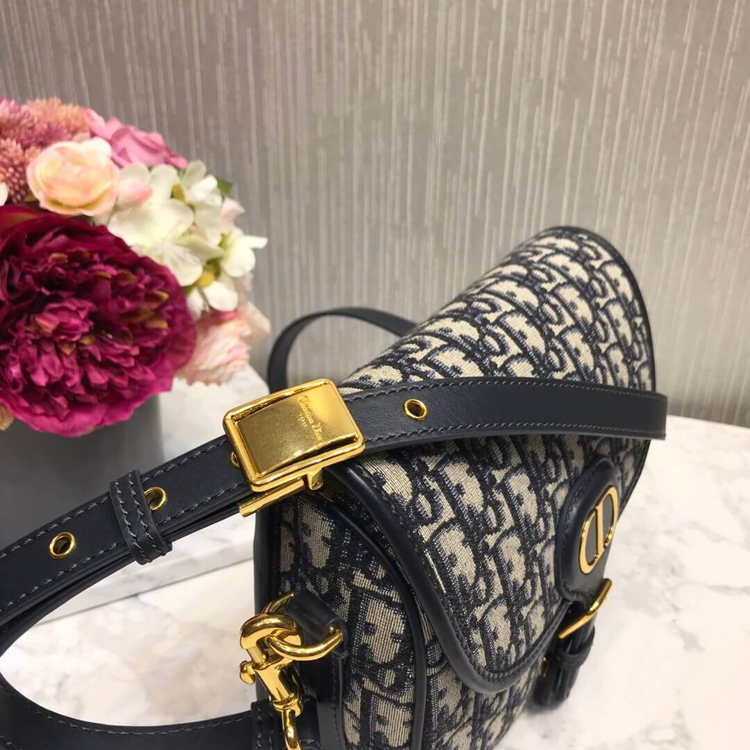 Christian Dior Medium Dior Bobby Bag in Oblique Jacquard M9319