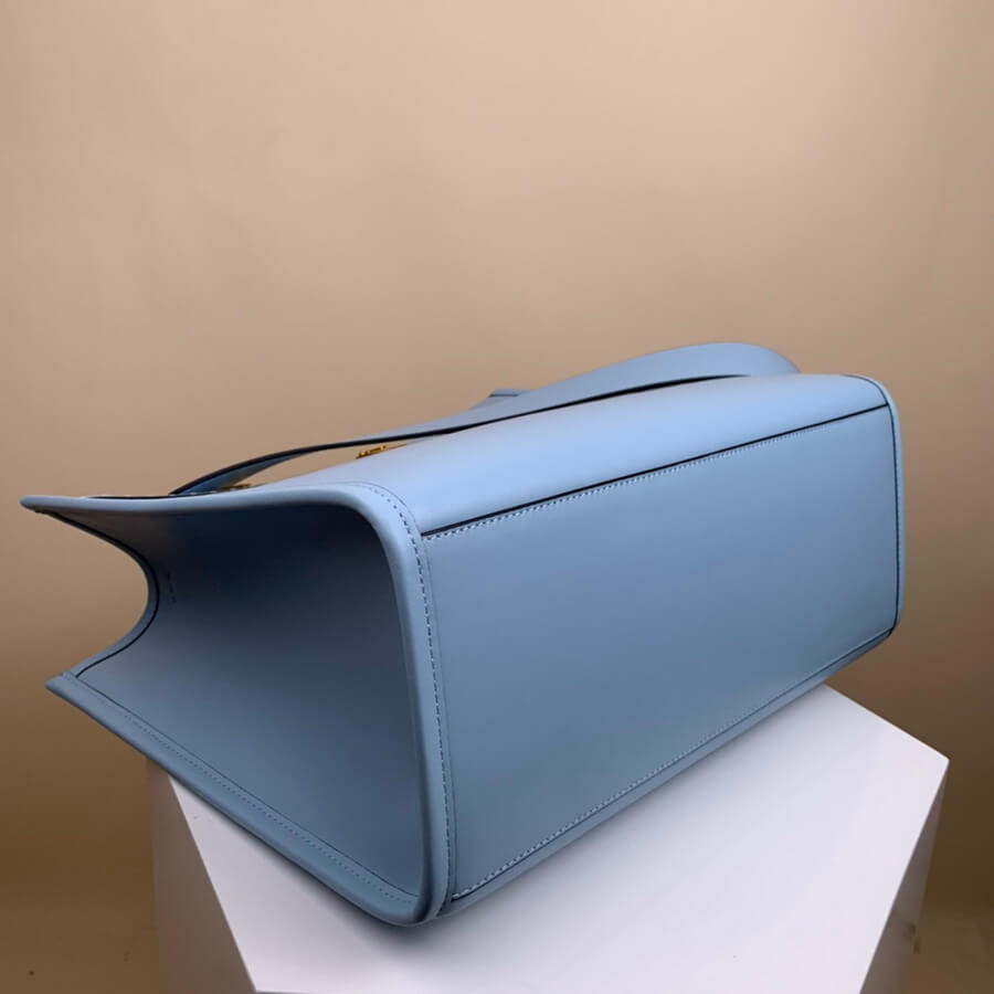 Fendi Medium Sunshine Shopper 8BH386 Light Blue