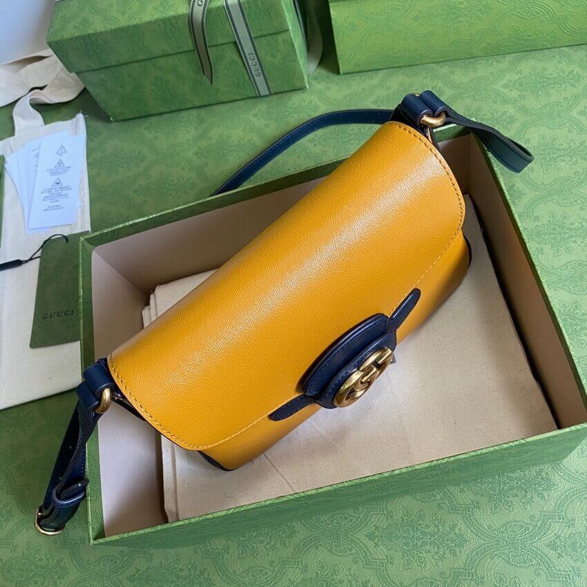 Gucci Small Messenger Bag with Double G 648934