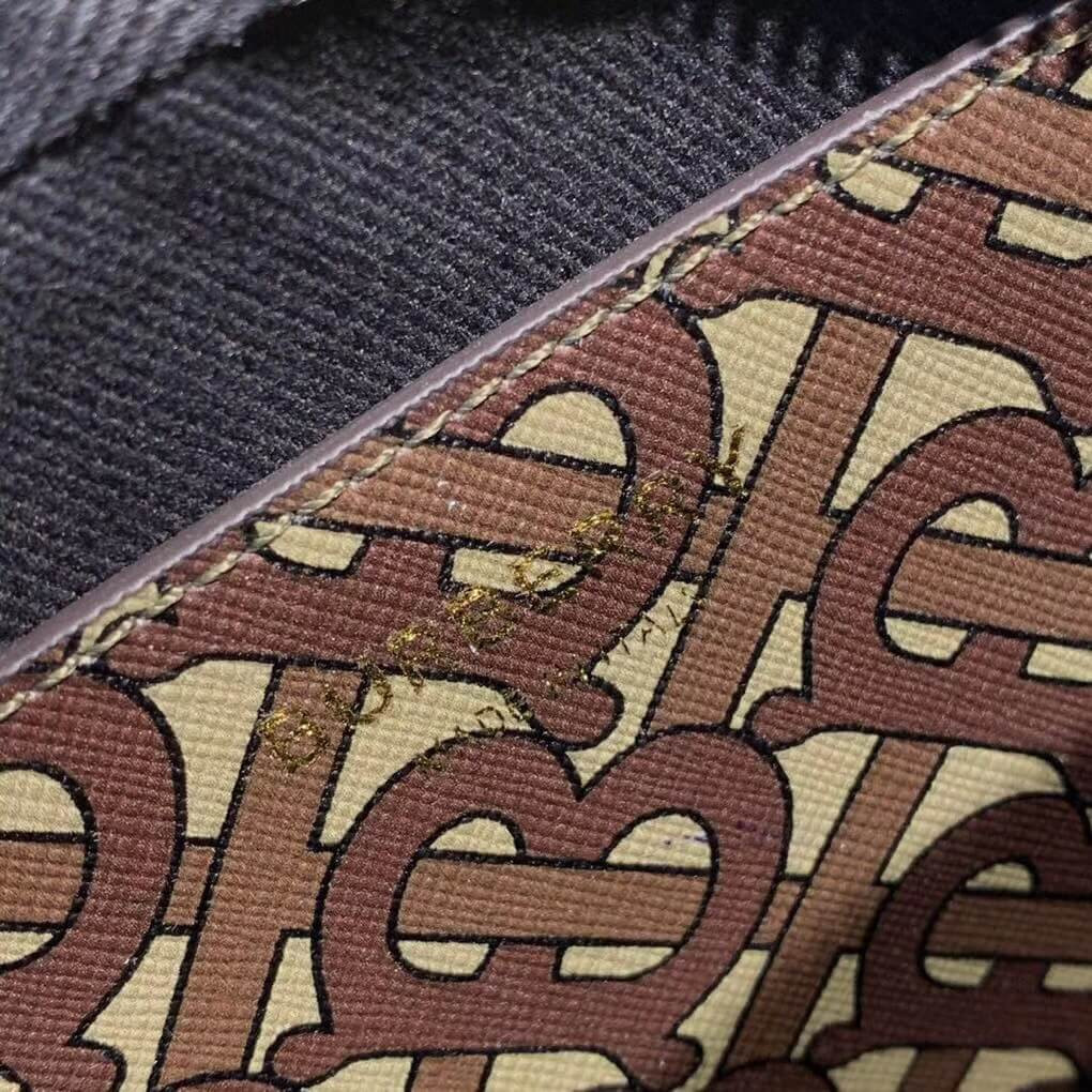 Burberry Monogram Stripe E-canvas Camera Bag 80183621