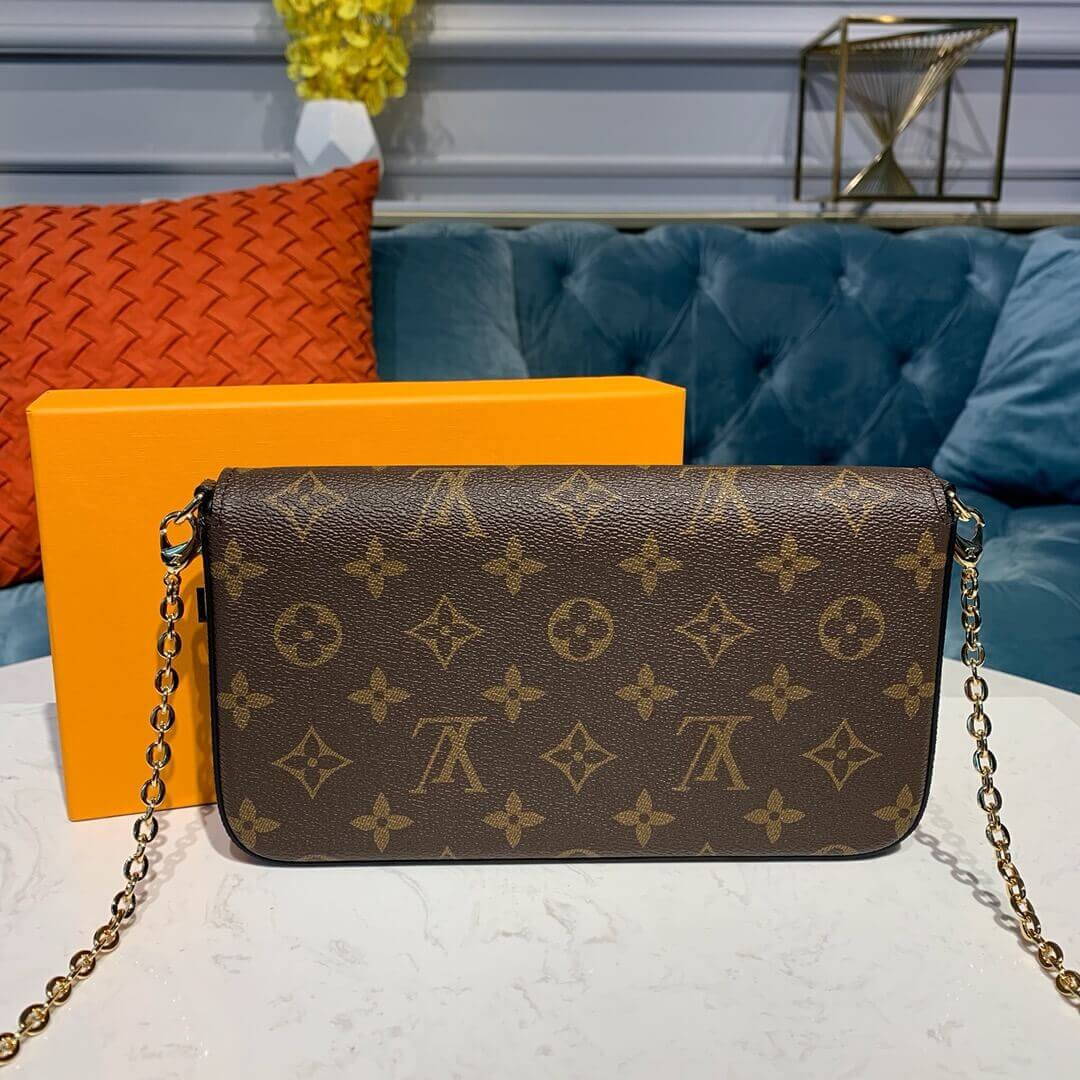 Louis Vuitton Troy Print Pochette Felicie M61276