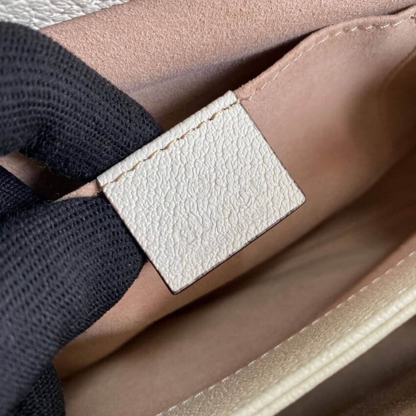 Gucci Ophidia GG Small Shoulder Bag 503877 White