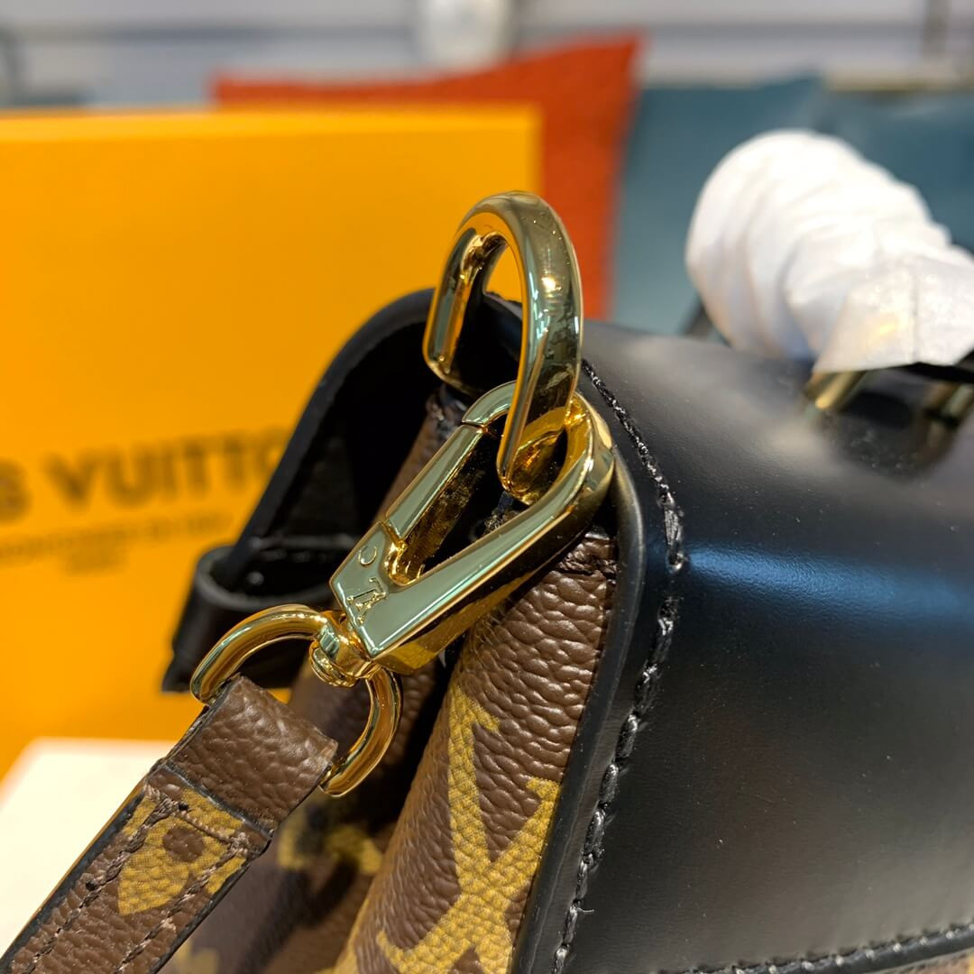 Louis Vuitton Monogram Canvas One Handle Flap Bag MM M43125