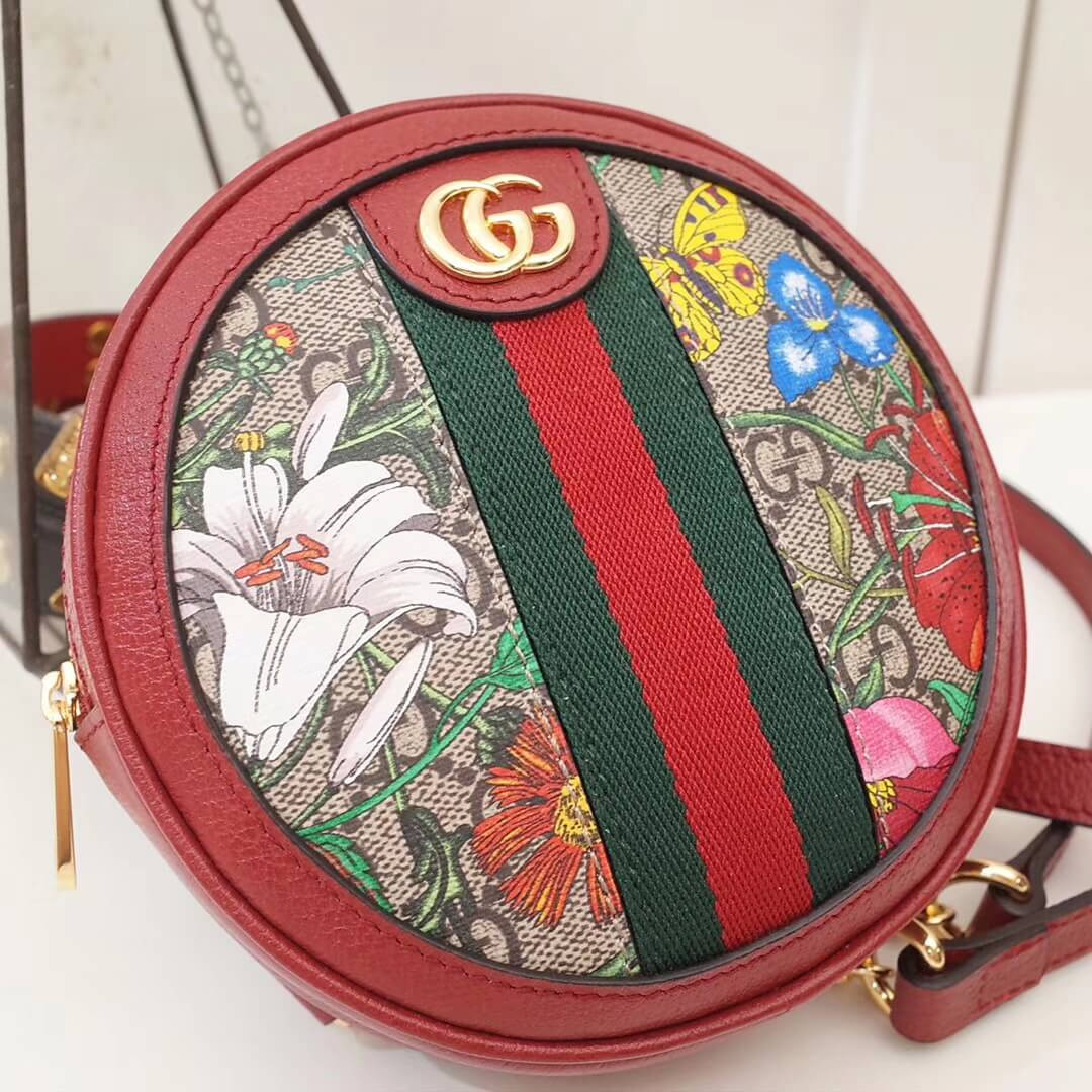 Gucci Ophidia GG Flora Mini Backpack 598661