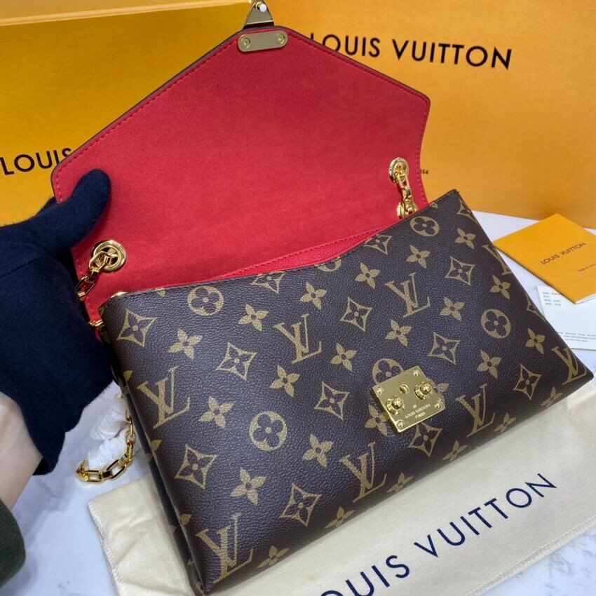Louis Vuitton Monogram Canvas Pallas Chain M41200 M41201 M41203