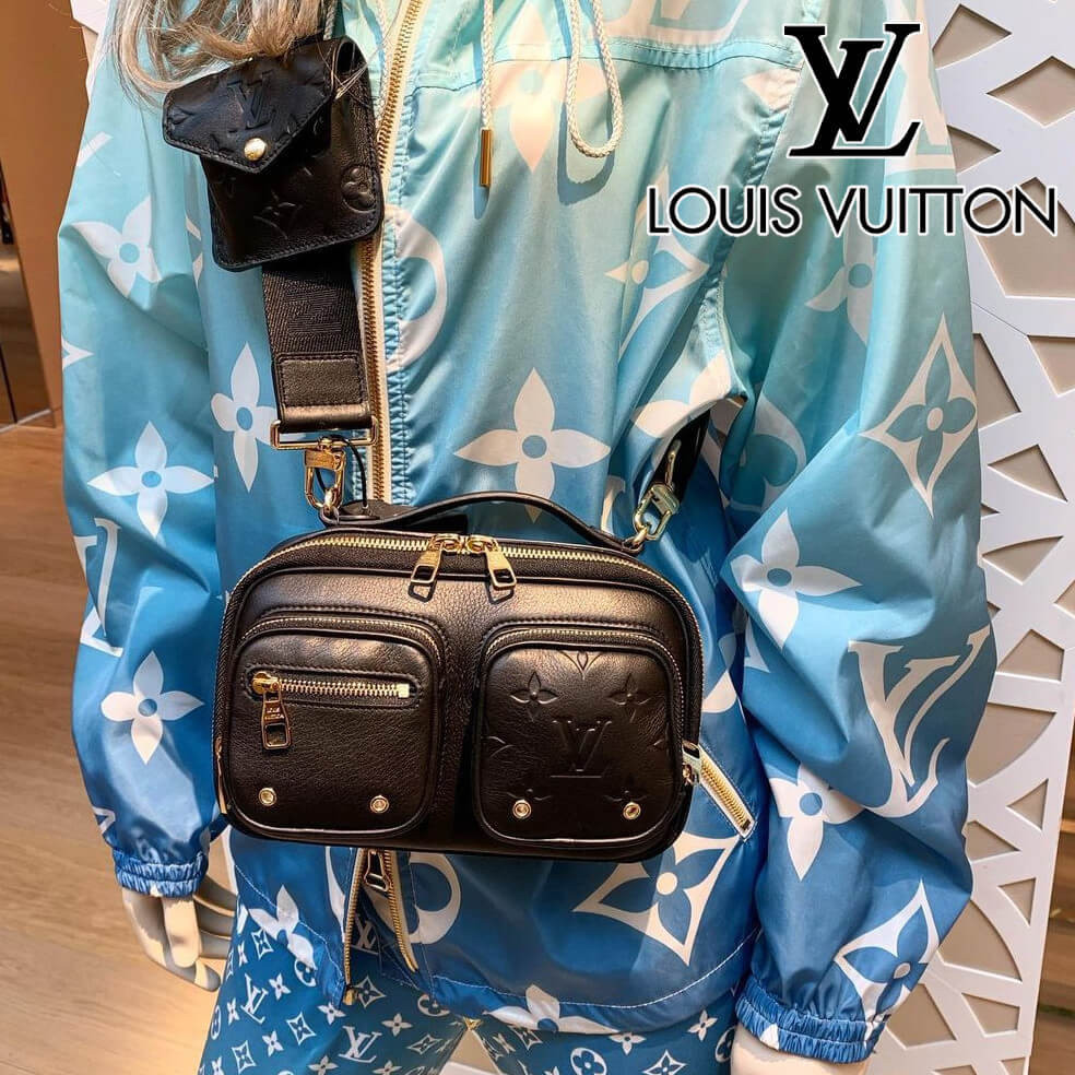 Louis Vuitton Calfskin Leather Utility Crossbody M80450