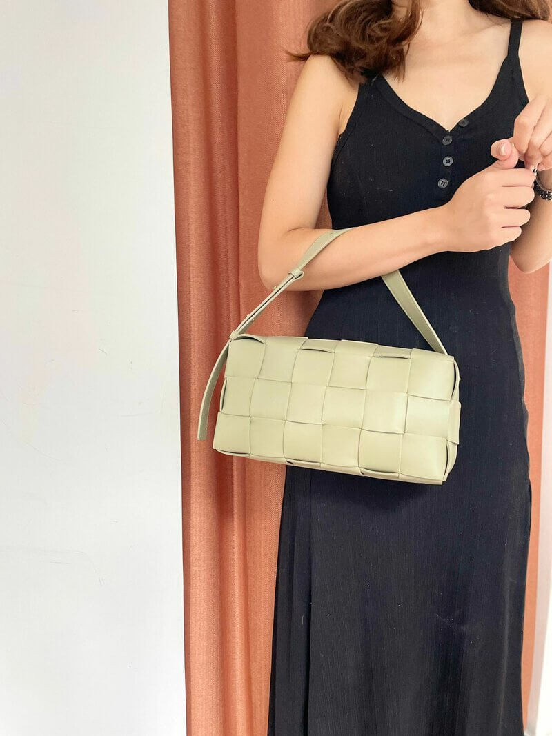 Bottega Veneta Brick Cassette Travertine