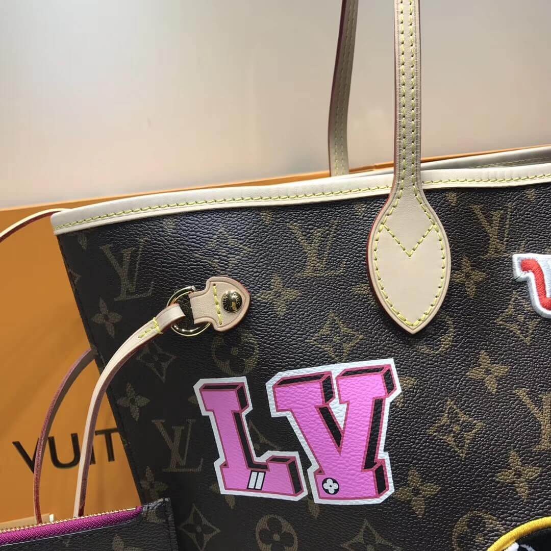 Louis Vuitton Monogram Canvas Neverfull MM M43988