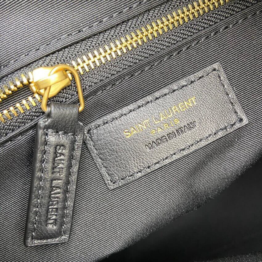 YSL Saint Laurent Joe Backpack 672609 In Champagne Gold Lambskin