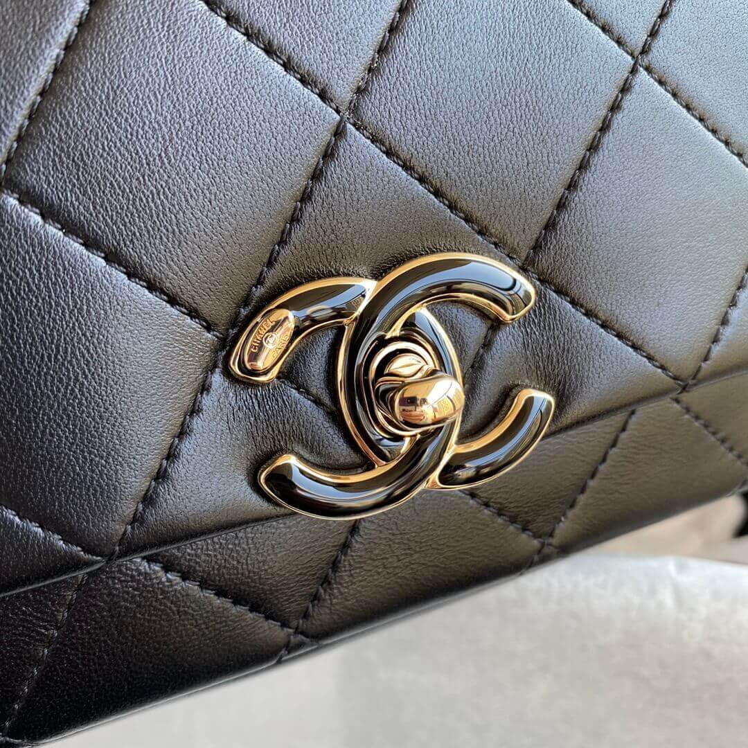 Chanel Lambskin Medium Flap Bag AS2318