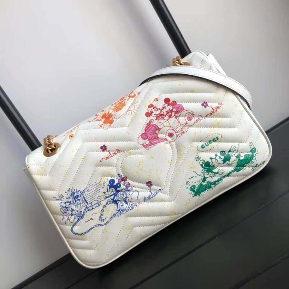 Disney x Gucci GG Marmont Medium Shoulder Bag 443496