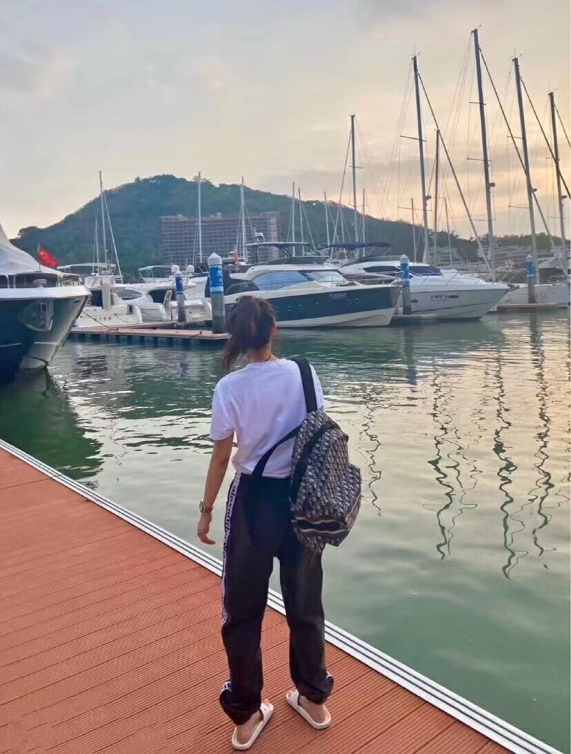 Christian Dior Oblique Jacquard Diortravel Backpack M6104