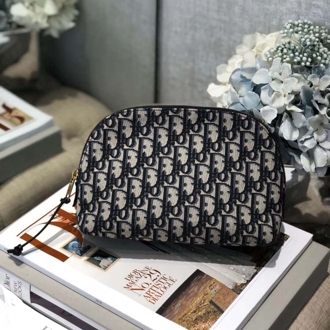 Christian Dior Oblique Beauty Bag S5416