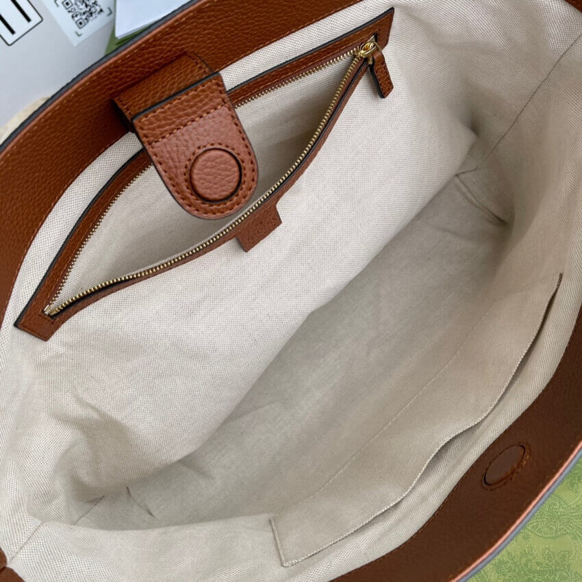 Gucci Denim Ophidia GG Medium Tote 631685