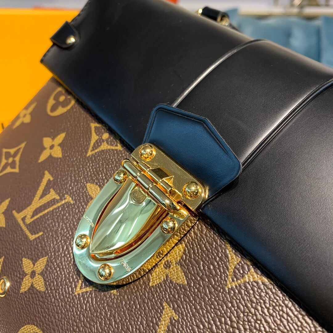 Louis Vuitton Monogram Canvas One Handle Flap Bag MM M43125