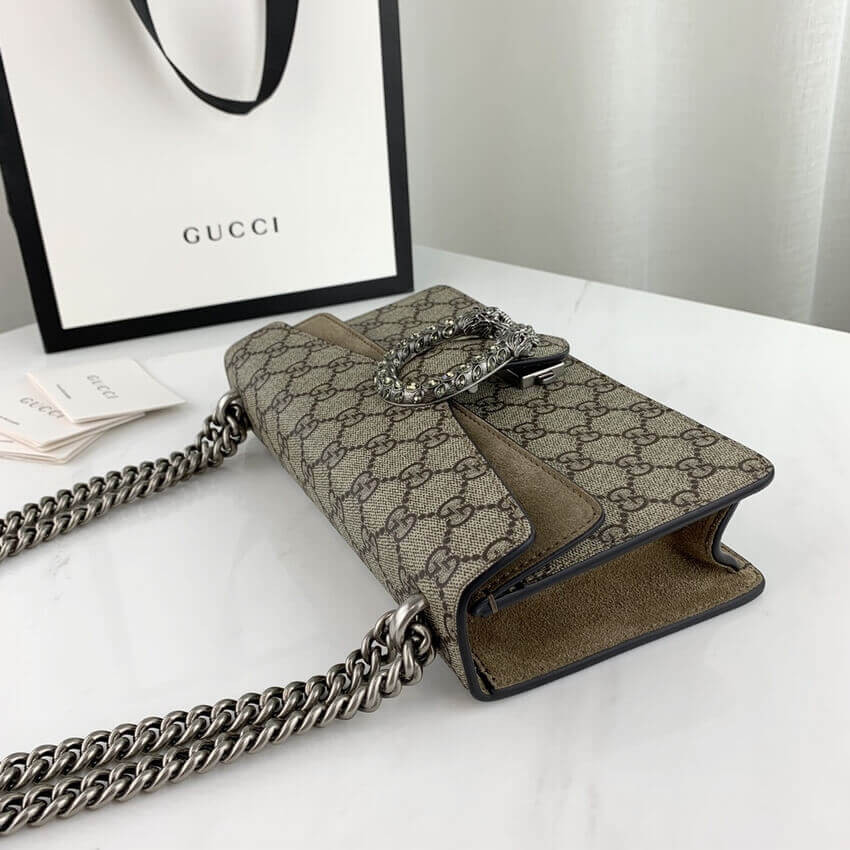 Gucci Dionysus GG Canvas Small Shoulder Bag 499623