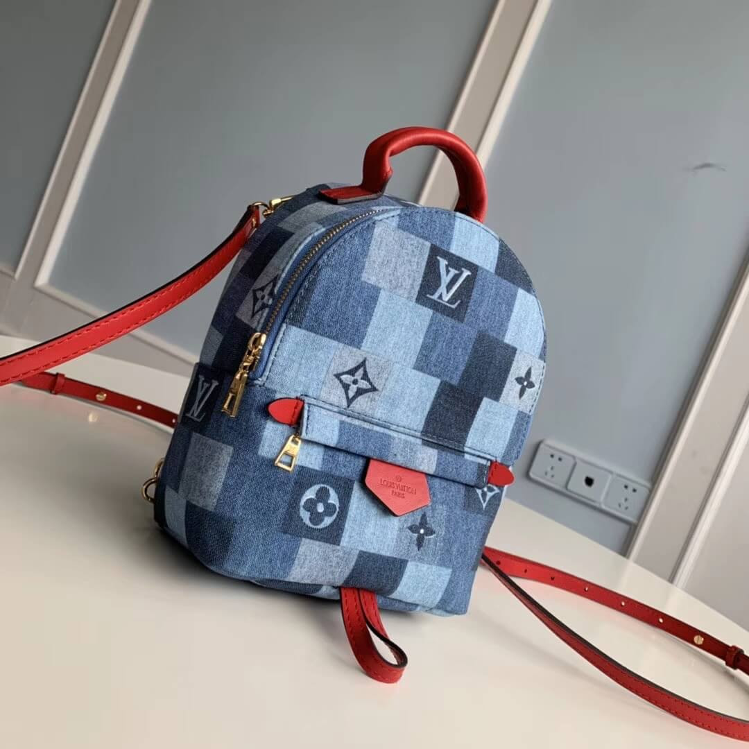 Louis Vuitton Monogram Denim Canvas Palm Springs Mini M45043