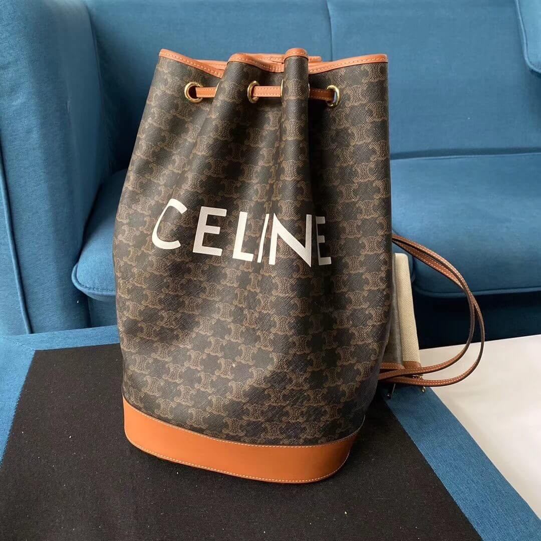 Celine Medium Sailor Bag In Triomphe Canvas 191532