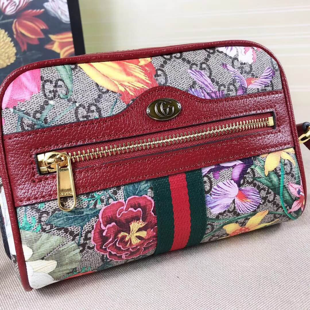 Gucci Ophidia GG Flora Mini Bag 517350