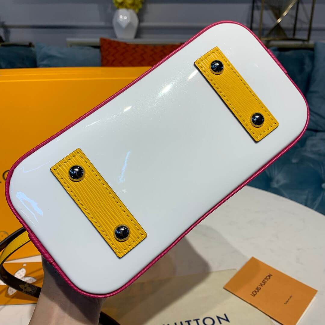 Louis Vuitton Monogram Vernis And Epi Leather Alma BB M91606