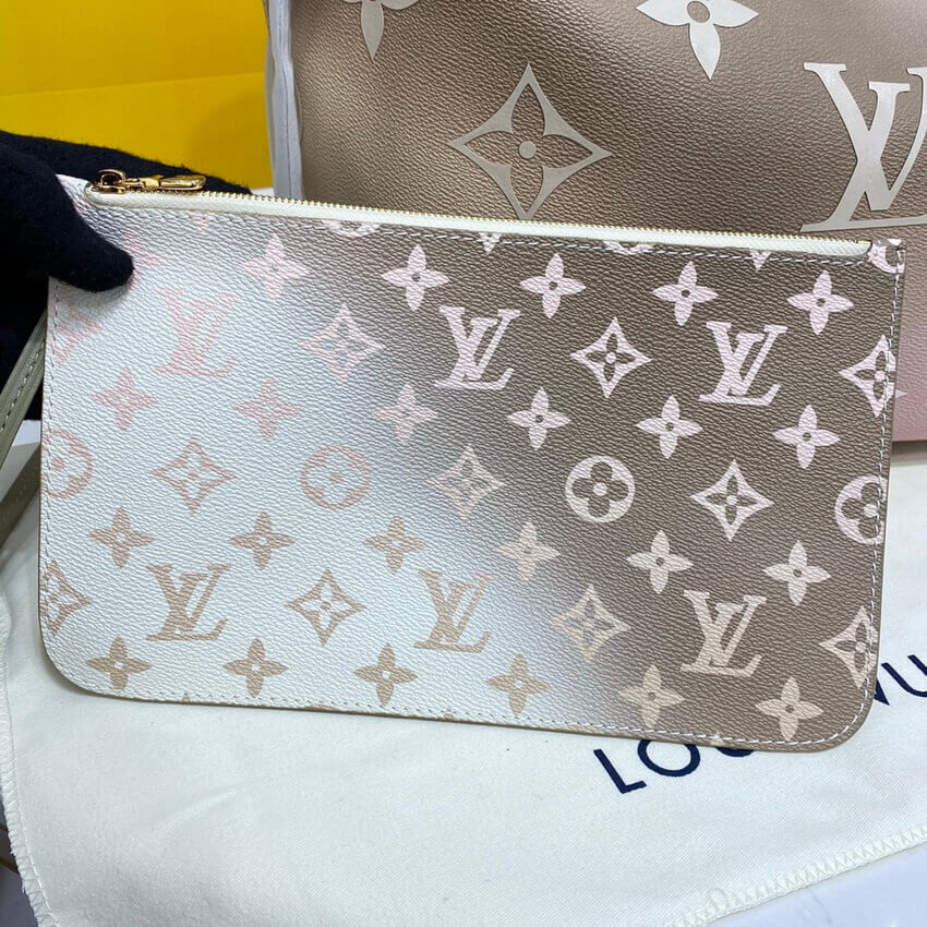 Louis Vuitton Neverfull MM M59859 Sunset Kaki