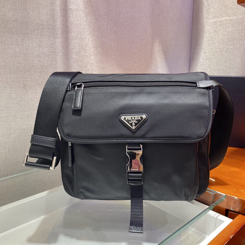 Prada Small Nylon Shoulder Bag 1BD994