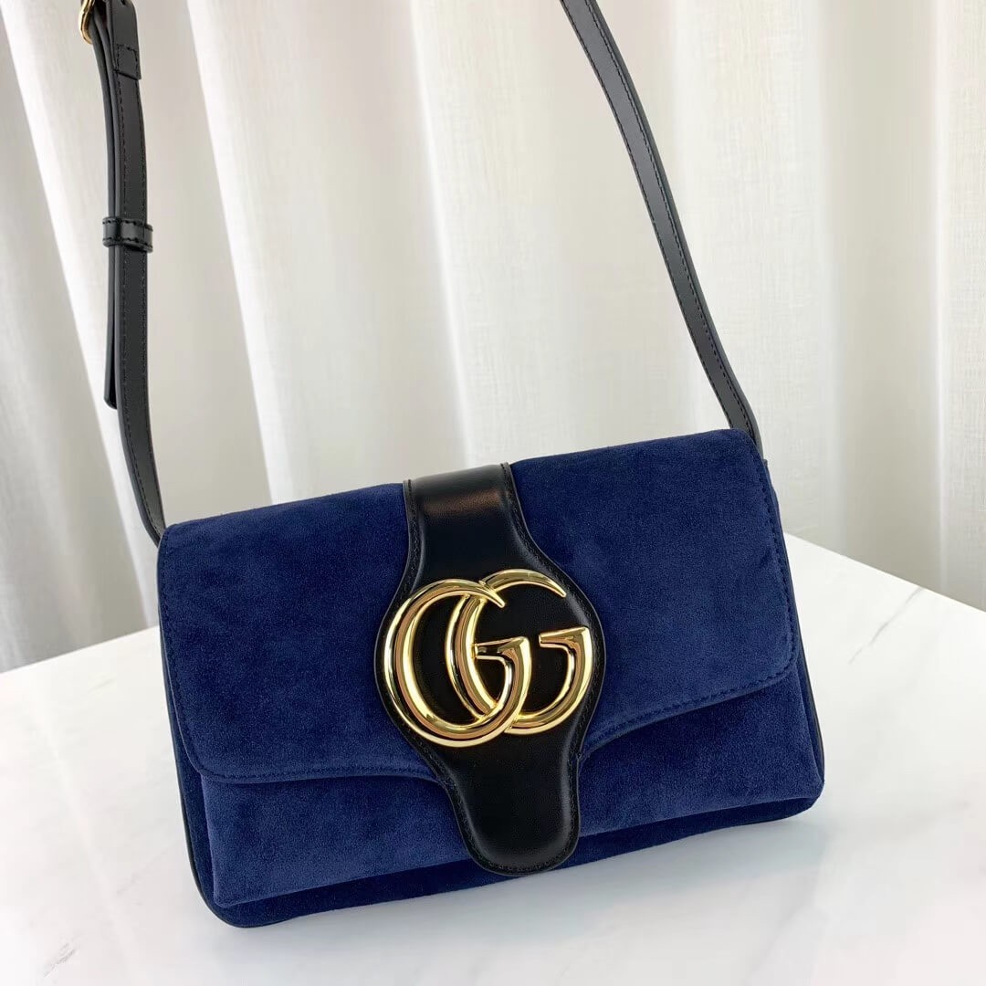 Gucci Suede Arli Small Shoulder Bag 550129