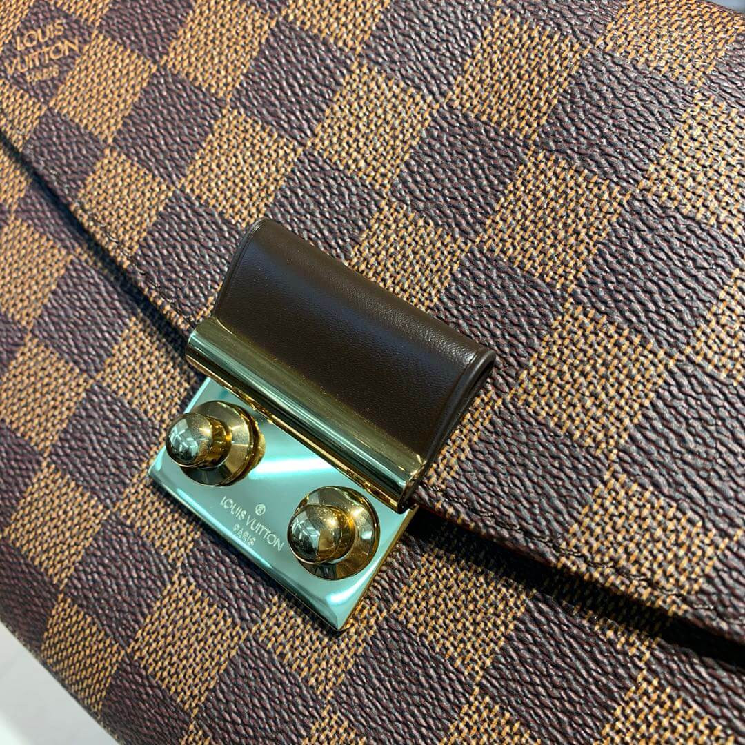 Louis Vuitton Damier Ebene Canvas Croisette N53000