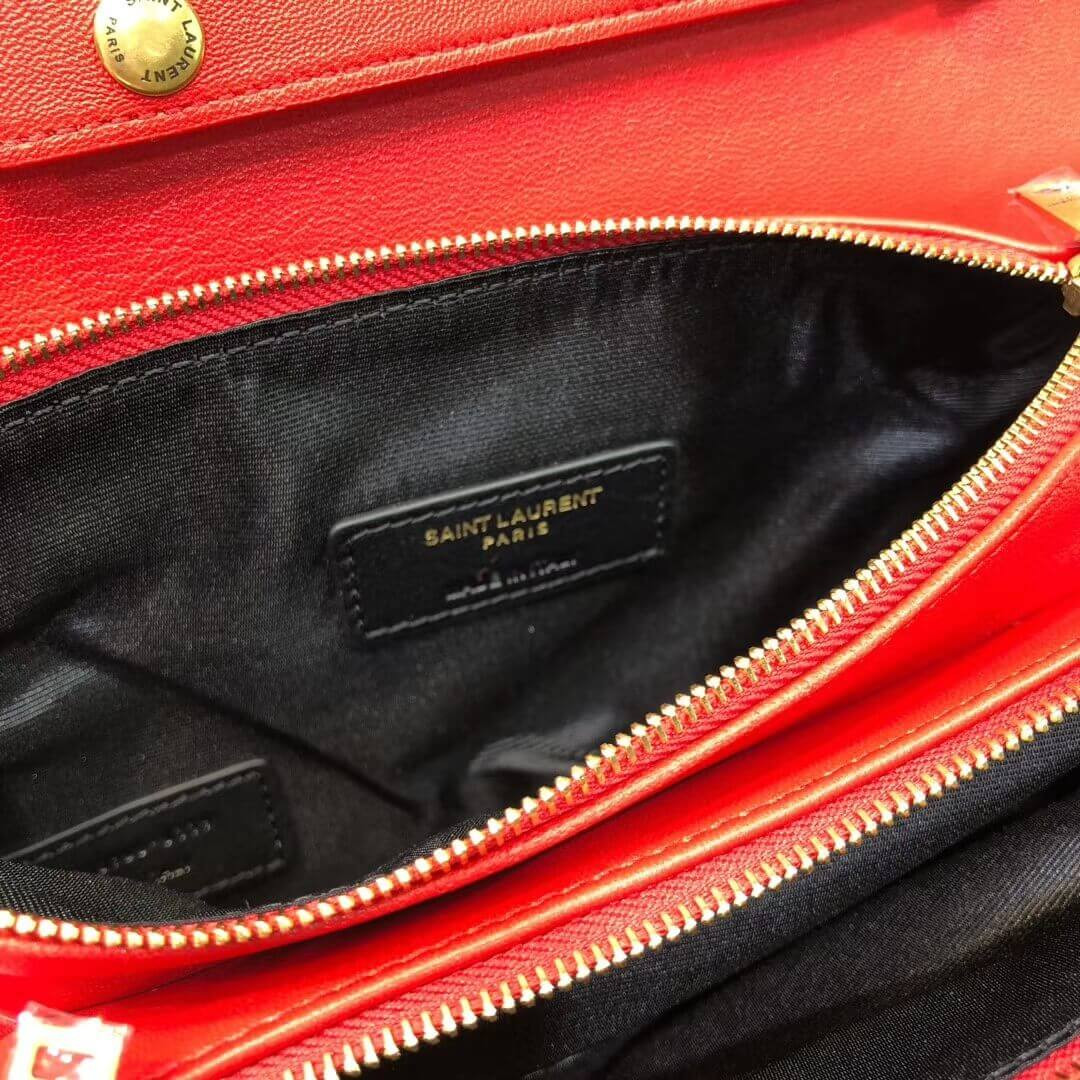 Saint Laurent YSL Angie Chain Bag In Quilted Lambskin 568906