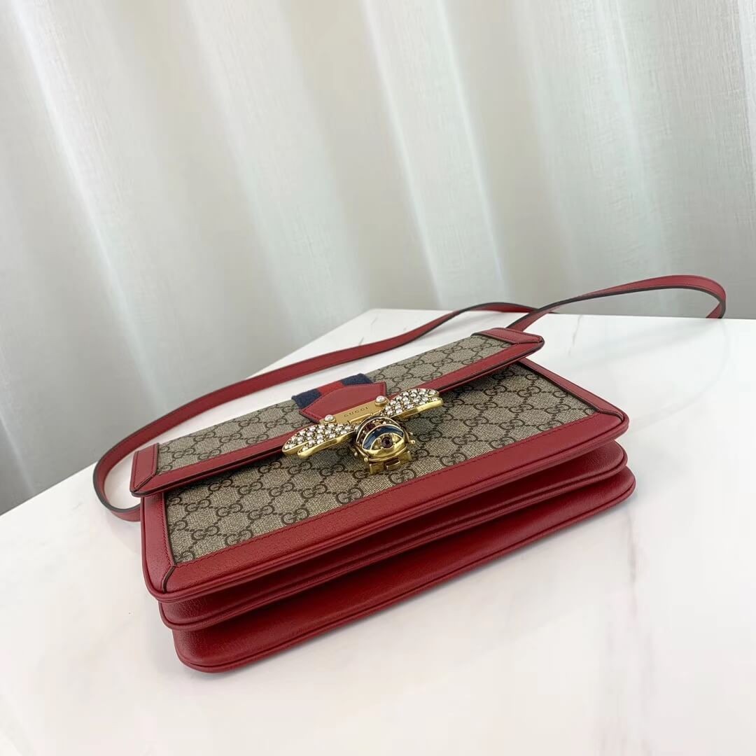 Gucci Queen Margaret GG Supreme Medium Shoulder Bag 524356