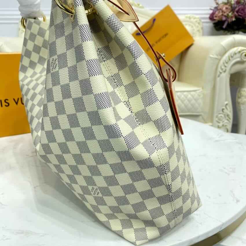 Louis Vuitton Damier Azur Graceful MM N42232 N42233