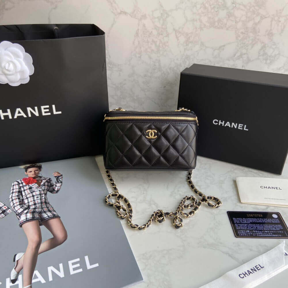 Chanel Mini Vanity Case With Chain AP1472