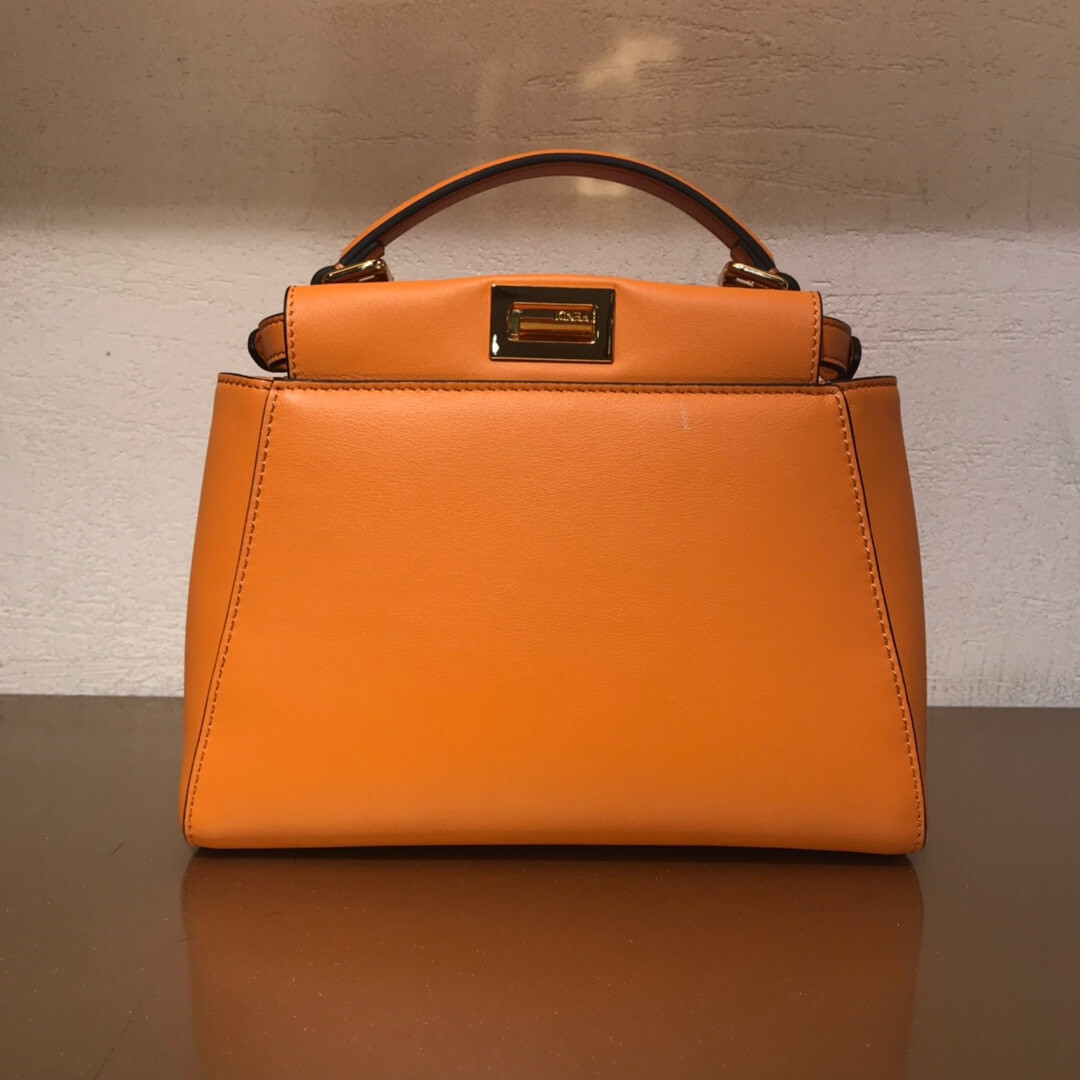 Fendi Peekaboo Iconic Mini Leather Bag 8BN311