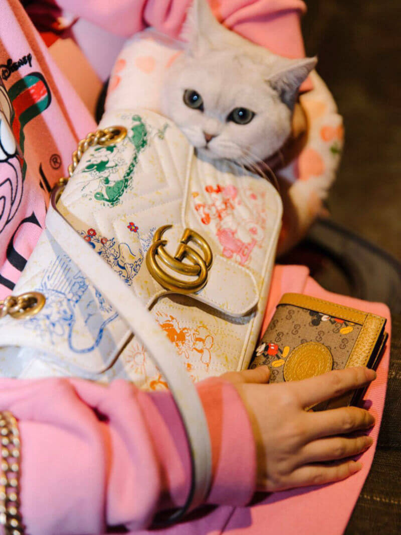 Disney x Gucci GG Marmont Small Shoulder Bag 443497