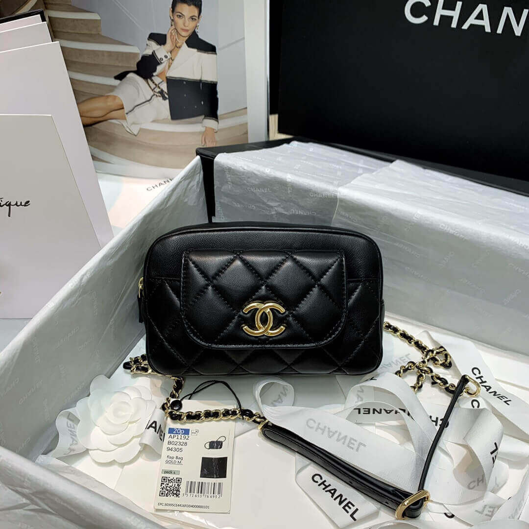 Chanel Waist Bag With Pouch AP1192