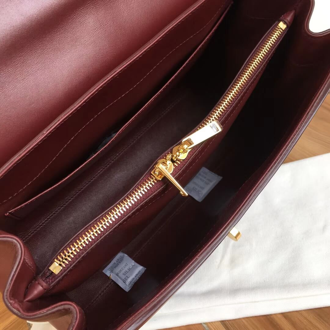 Celine Medium 16 Bag In Satinated Calfskin 187373