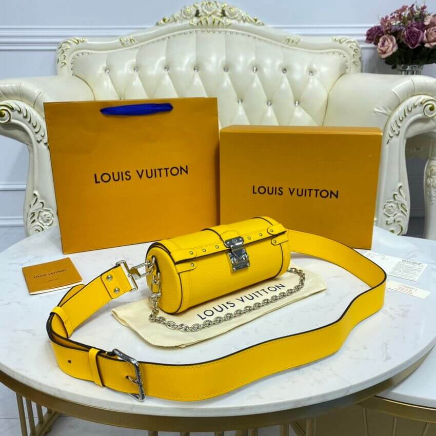 Louis Vuitton Epi Leather Papillon Trunk M58647 Yellow