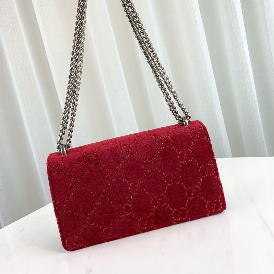Gucci Dionysus GG Velvet Small Shoulder Bag 499623