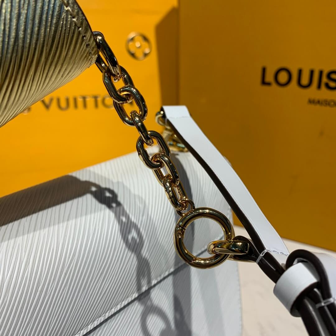 Louis Vuitton Twist MM And Twisty M55683 White/Gold