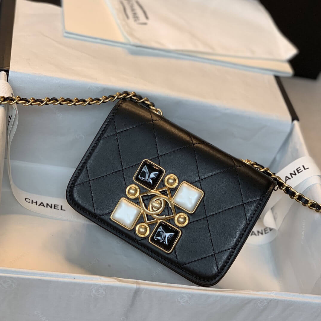 Chanel Mini Flap Evening Bag B01962