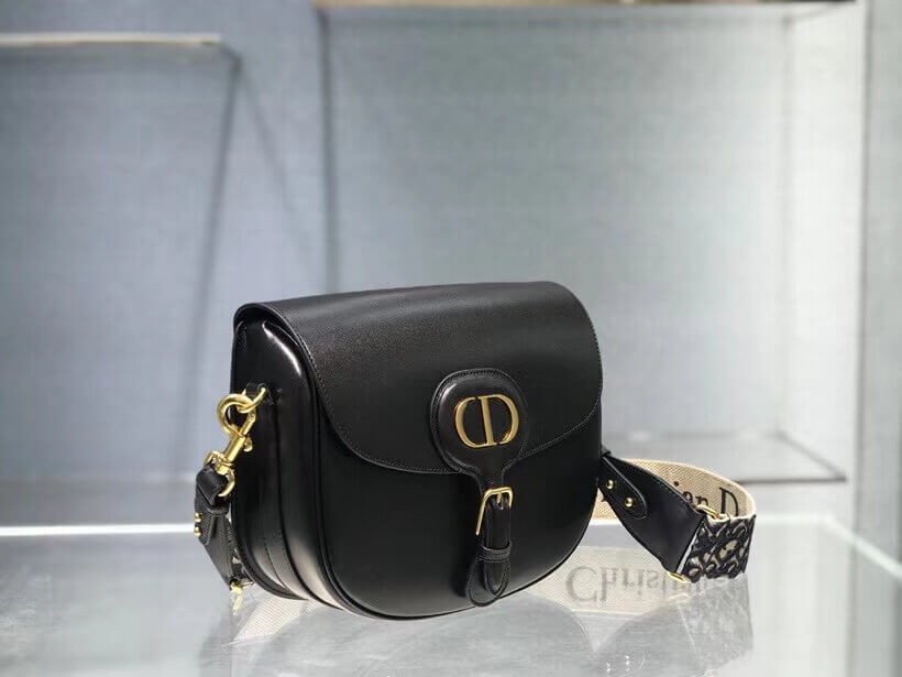 Dior Large Bobby Bag in Box Calfskin M9320