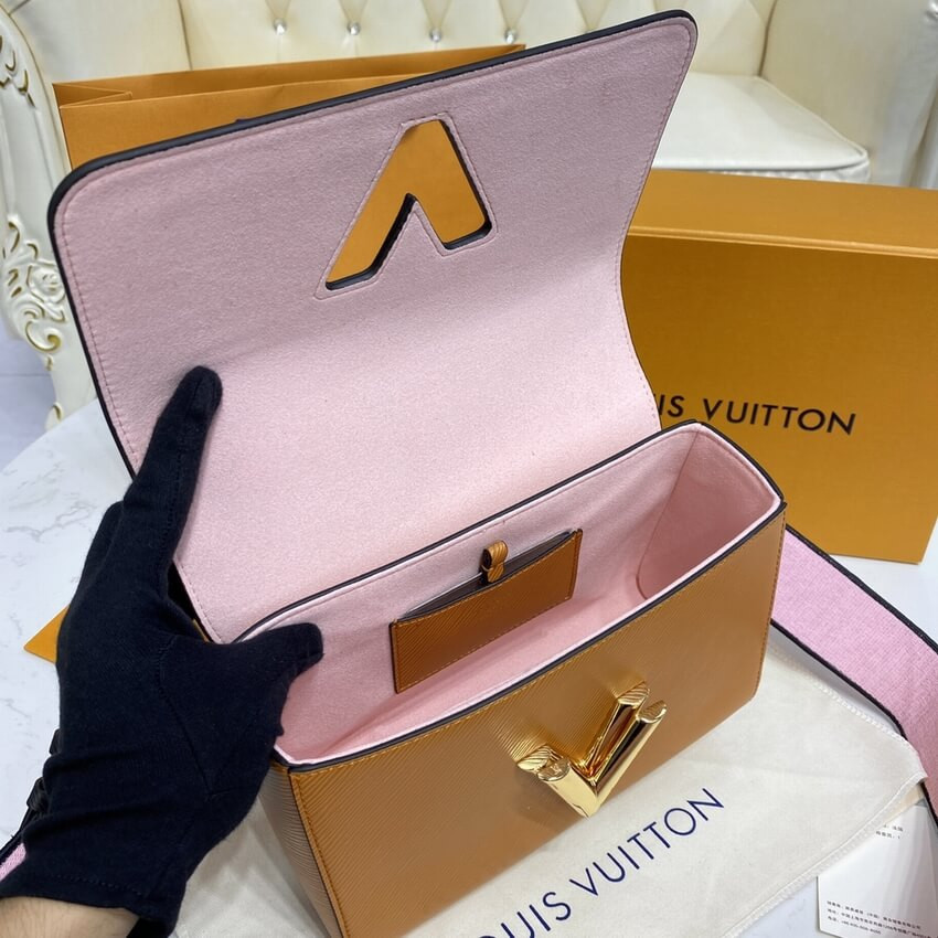 Louis Vuitton Epi Leather Twist MM M59026 Gold Cipango