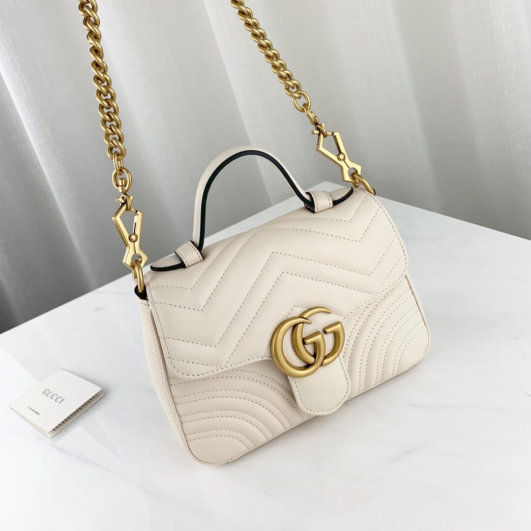 Gucci GG Marmont Mini Top Handle Bag 547260