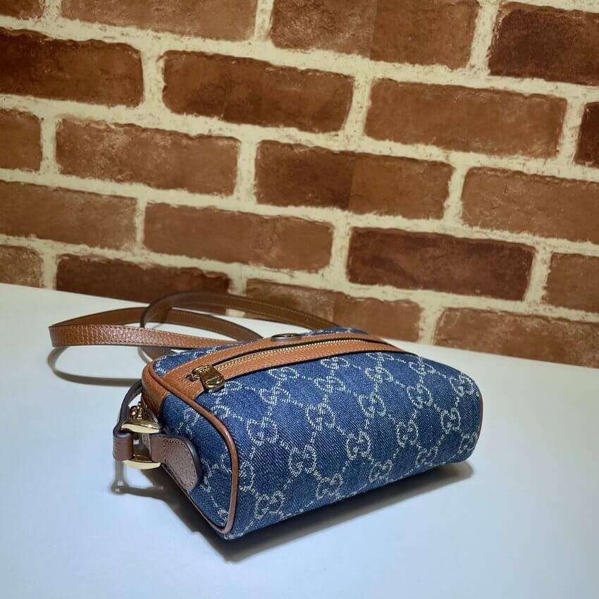 Gucci Denim Ophidia GG Mini Bag 517350