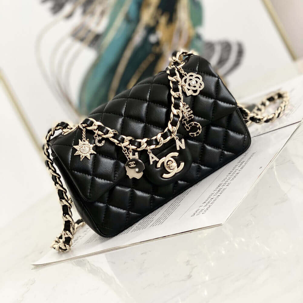 Chanel Lambskin Flap Bag AS2326