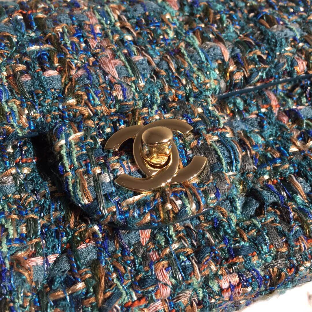 Chanel Tweed Mini Flap Bag A69900